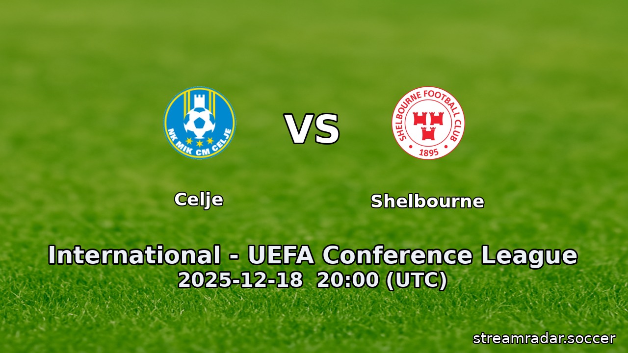 Celje vs Shelbourne