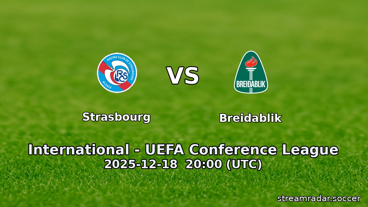 Strasbourg vs Breidablik