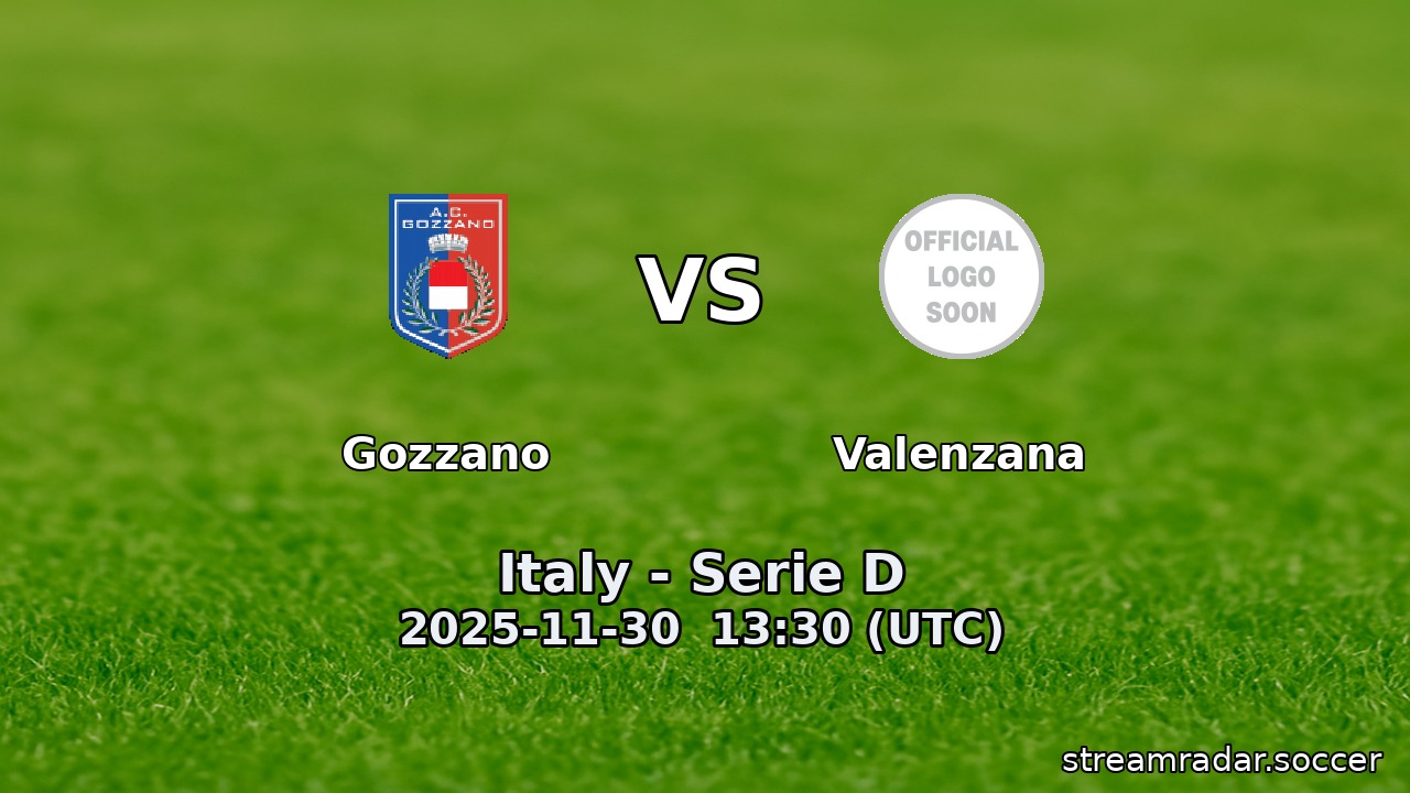 Gozzano vs Valenzana