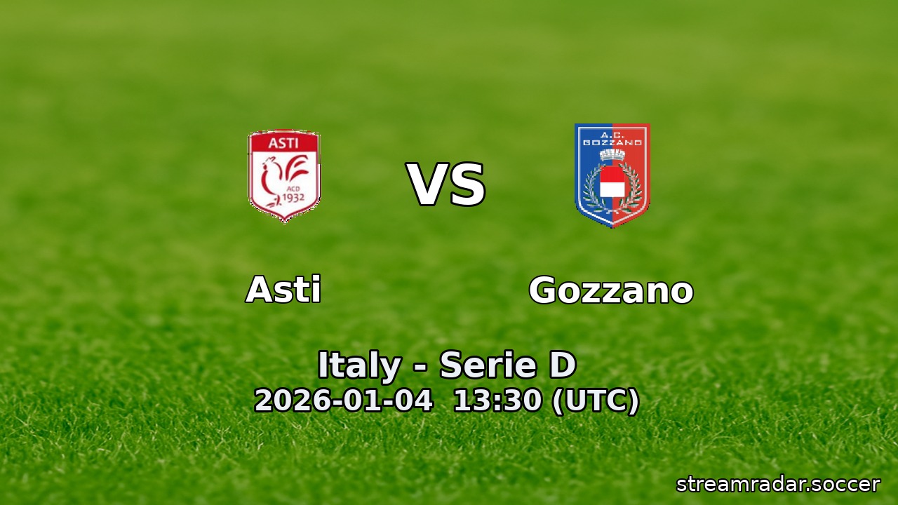 Asti vs Gozzano