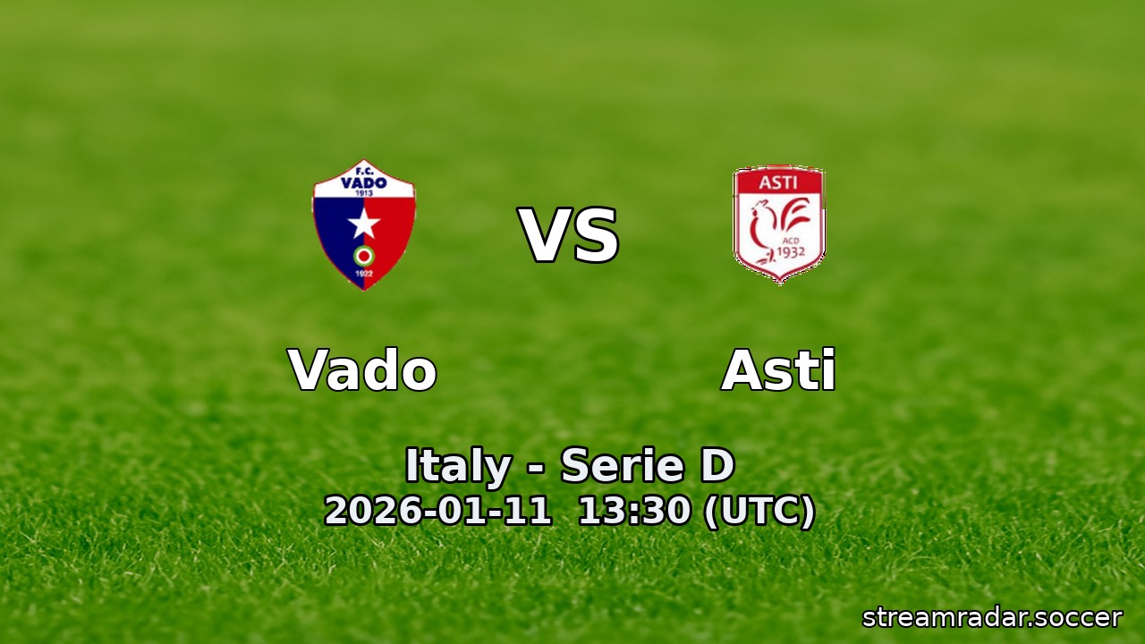 Vado vs Asti