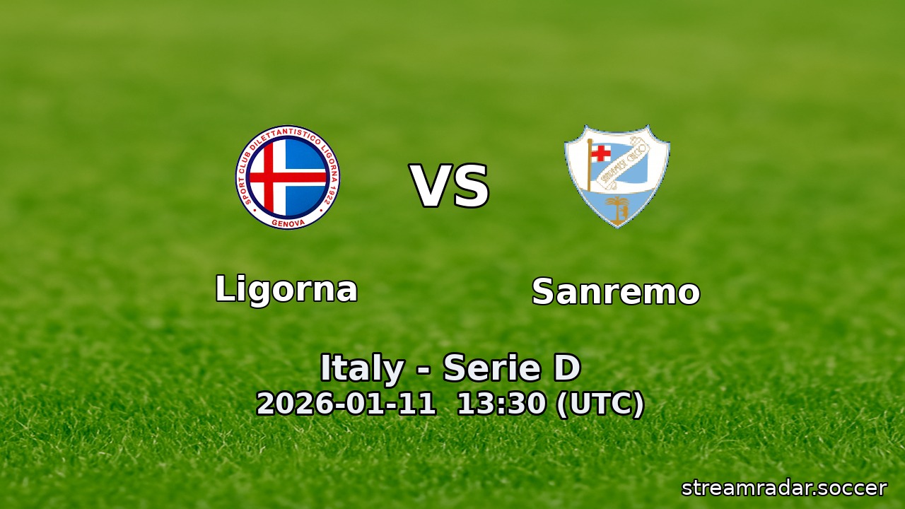 Ligorna vs Sanremo