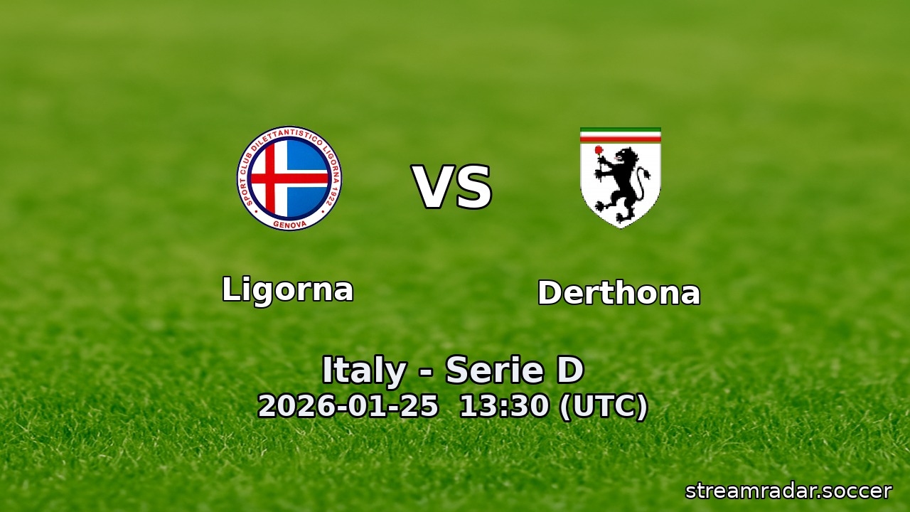 Ligorna vs Derthona