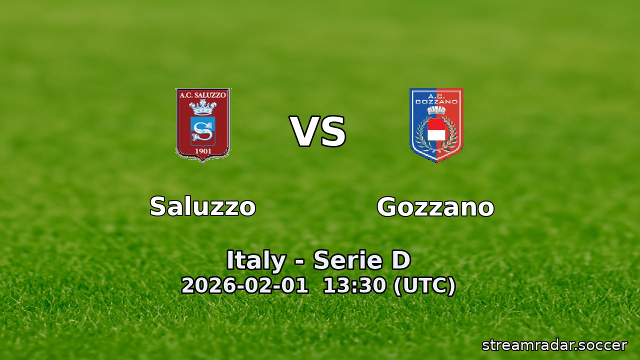 Saluzzo vs Gozzano