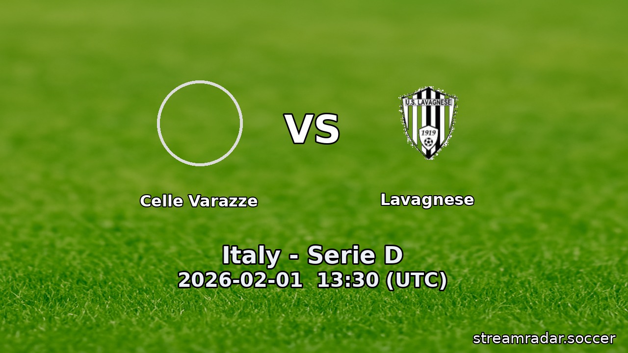 Celle Varazze vs Lavagnese