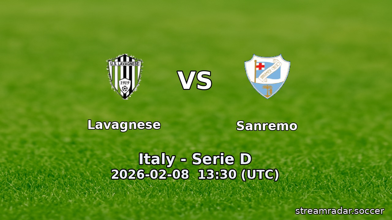 Lavagnese vs Sanremo