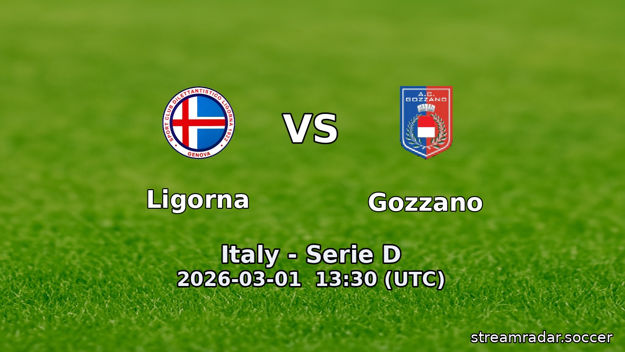 Ligorna vs Gozzano