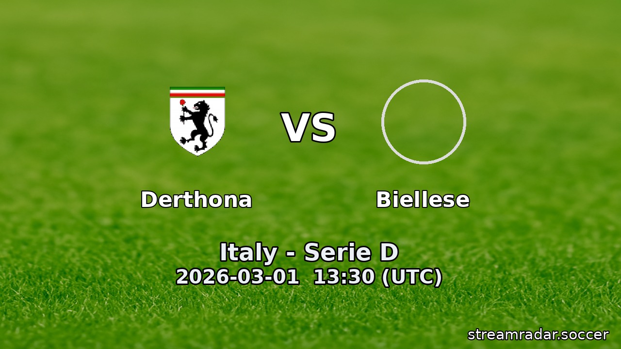 Derthona vs Biellese