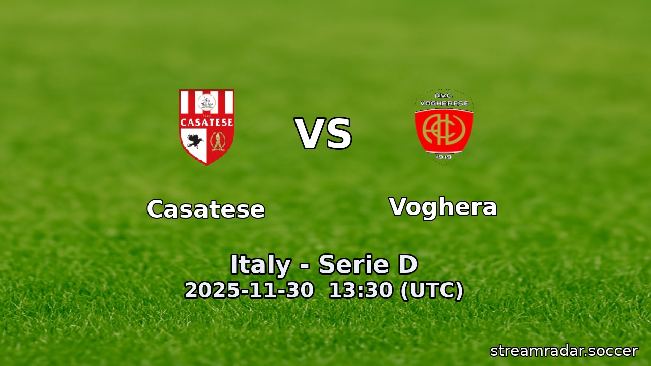 Casatese vs Voghera