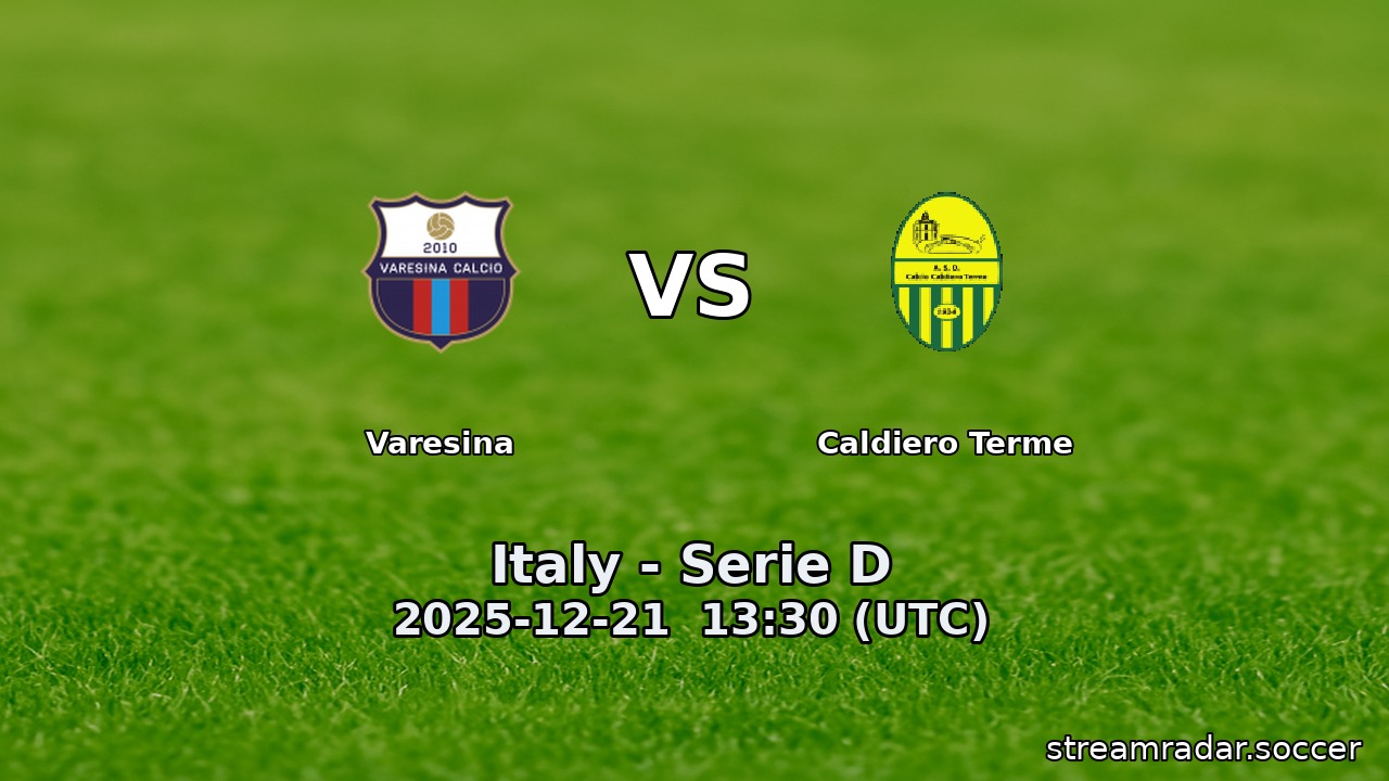 Varesina vs Caldiero Terme