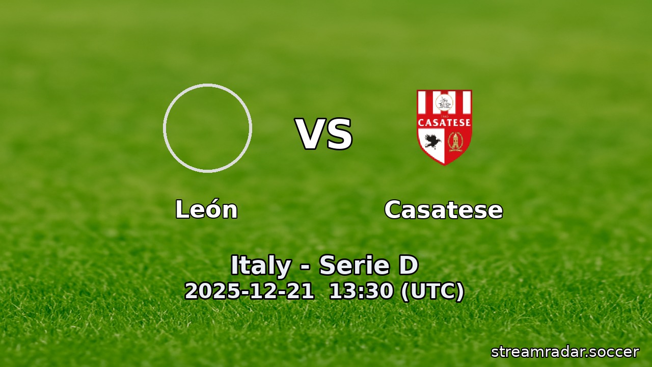 León vs Casatese