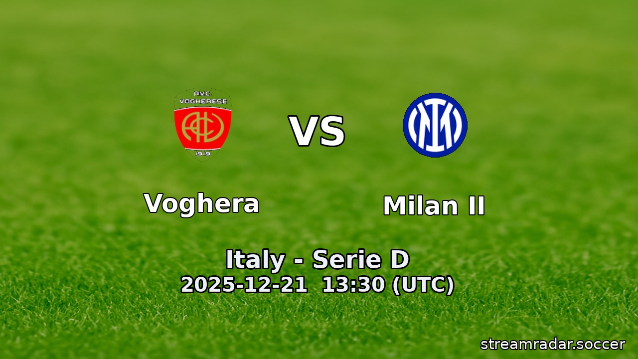 Voghera vs Milan II