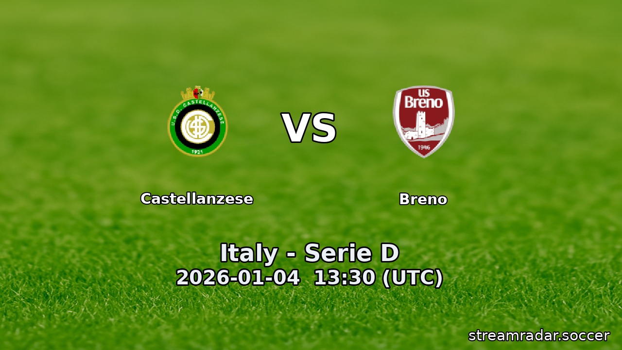 Castellanzese vs Breno