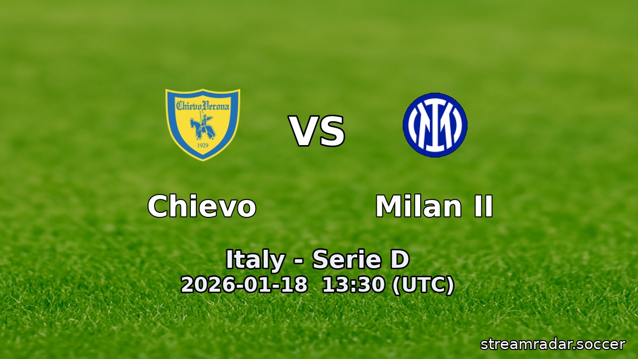 Chievo vs Milan II