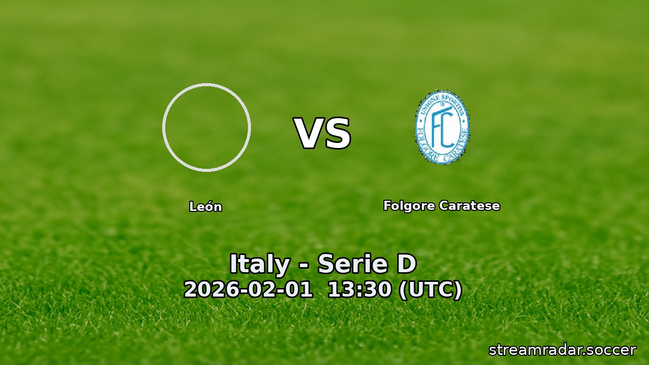 León vs Folgore Caratese