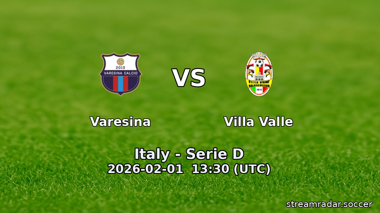 Varesina vs Villa Valle