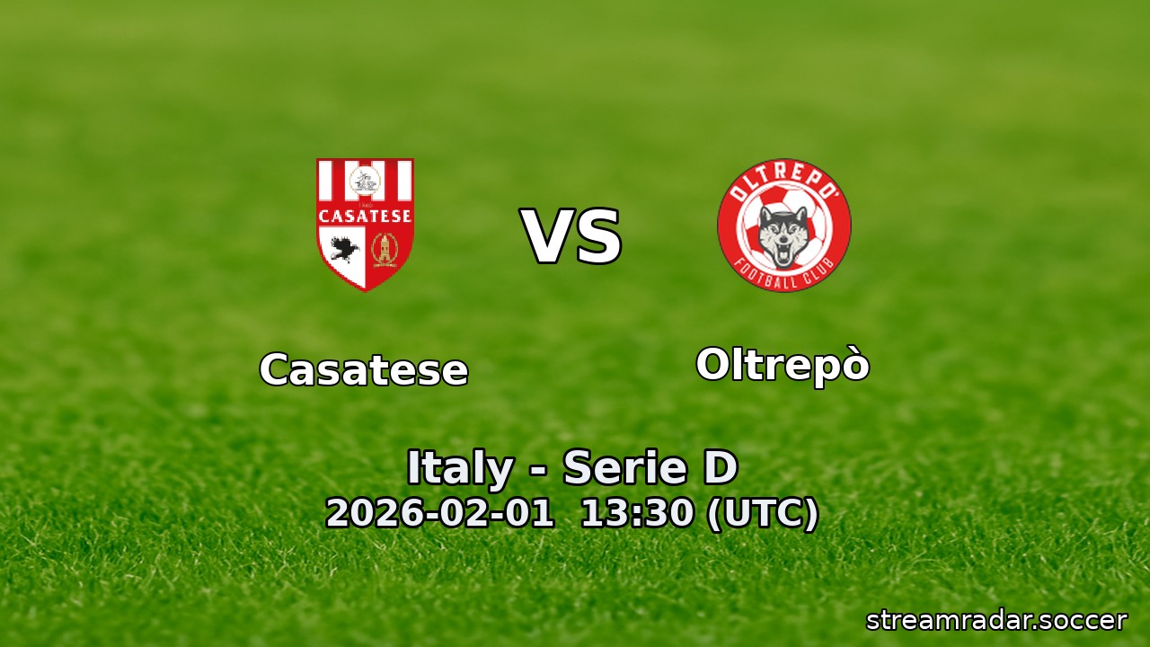Casatese vs Oltrepò