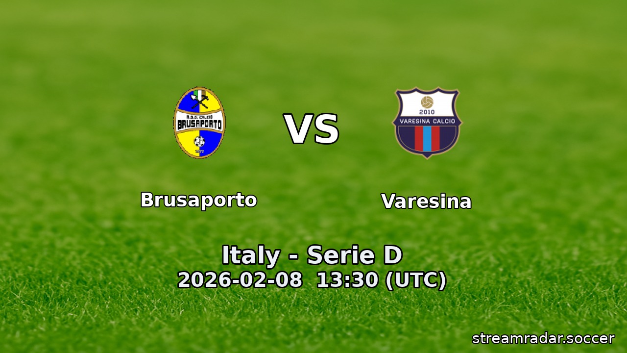 Brusaporto vs Varesina