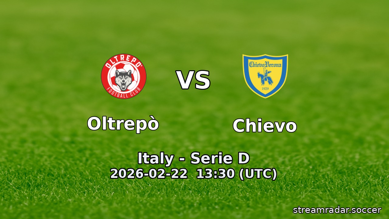 Oltrepò vs Chievo