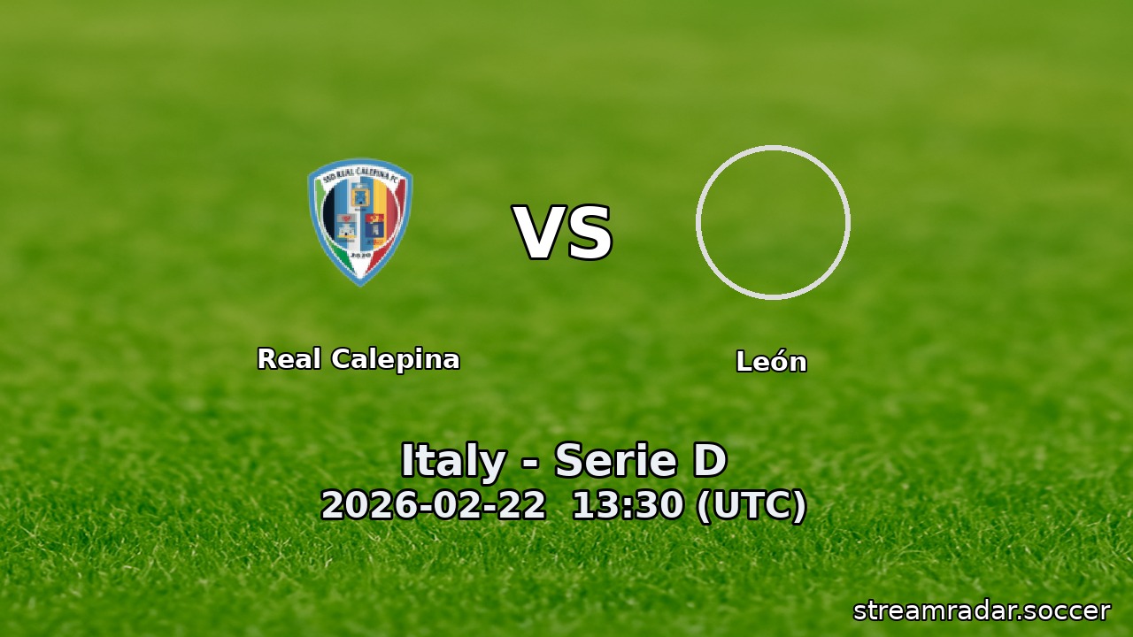 Real Calepina vs León