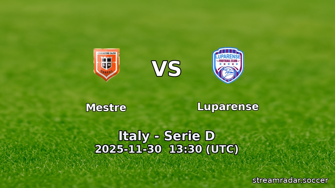 Mestre vs Luparense