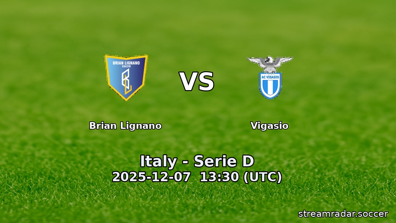 Brian Lignano vs Vigasio