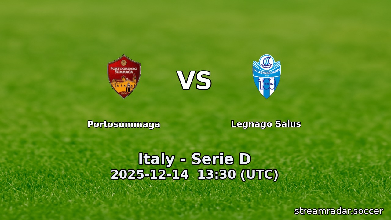 Portosummaga vs Legnago Salus