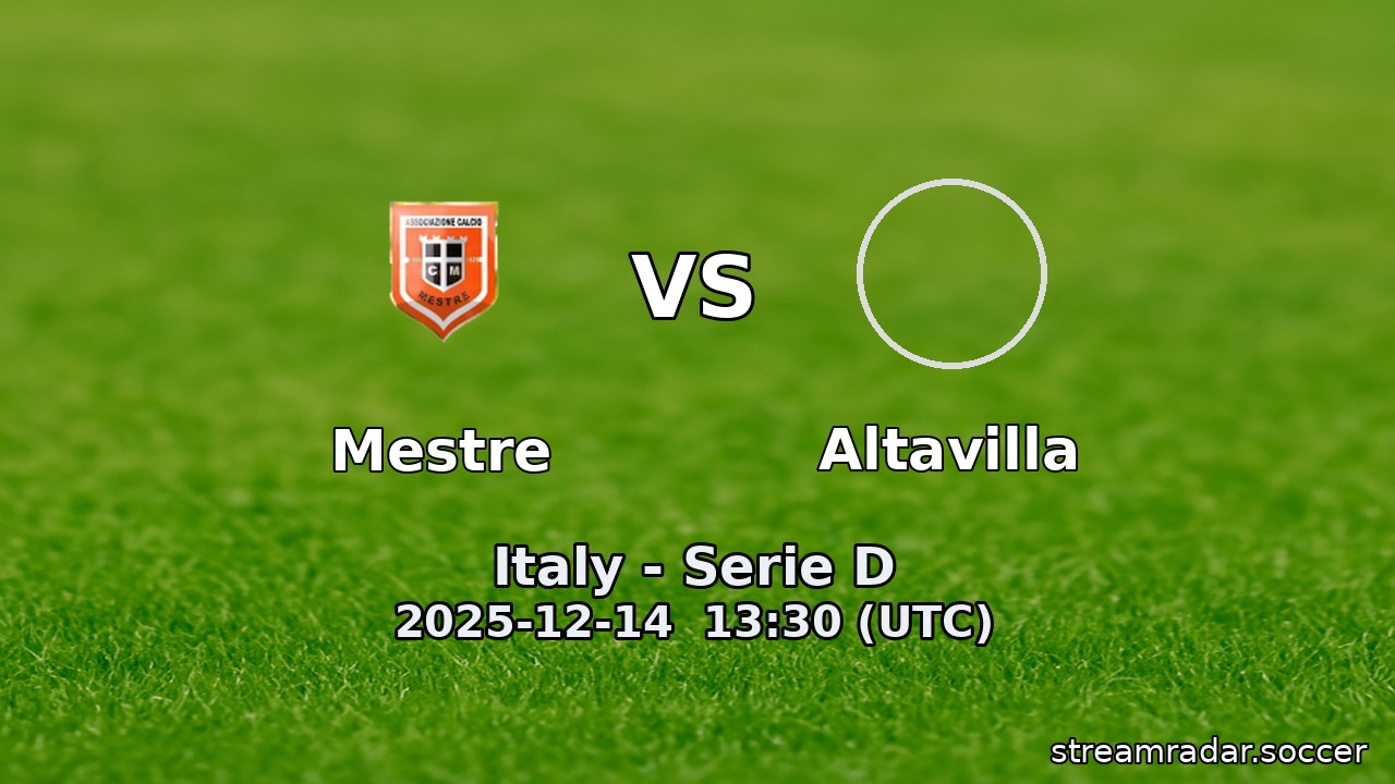Mestre vs Altavilla