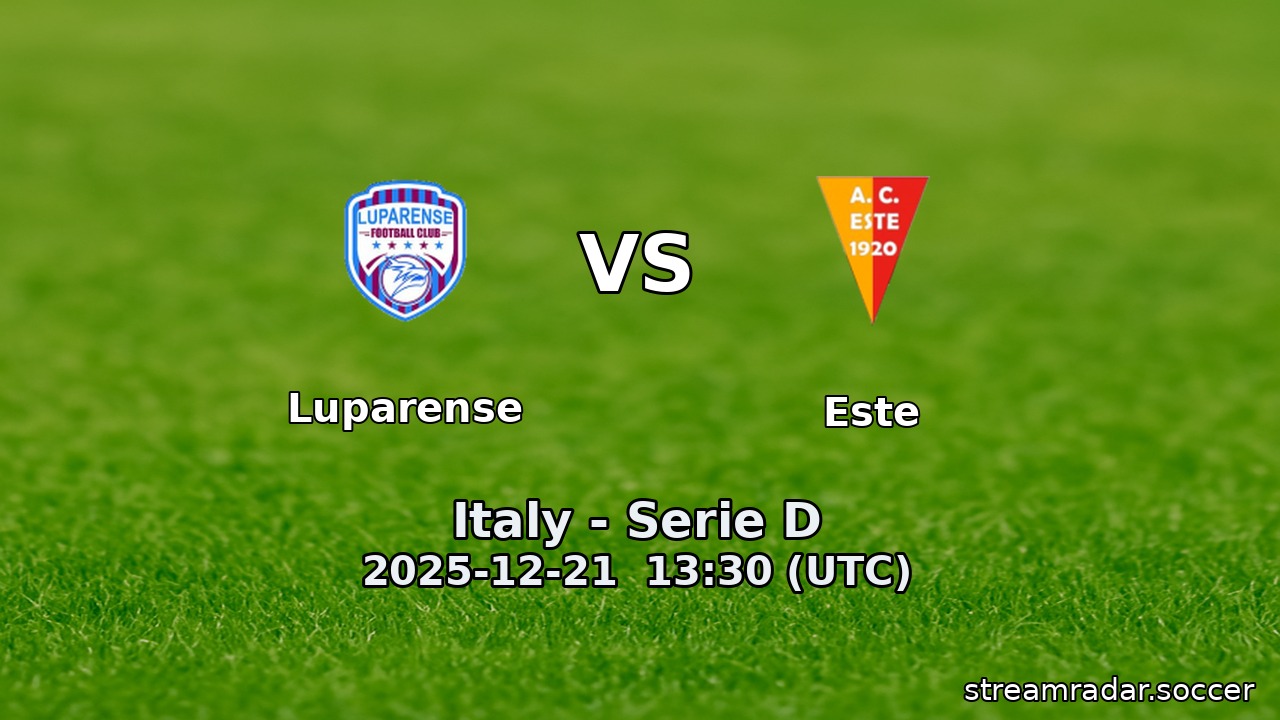 Luparense vs Este