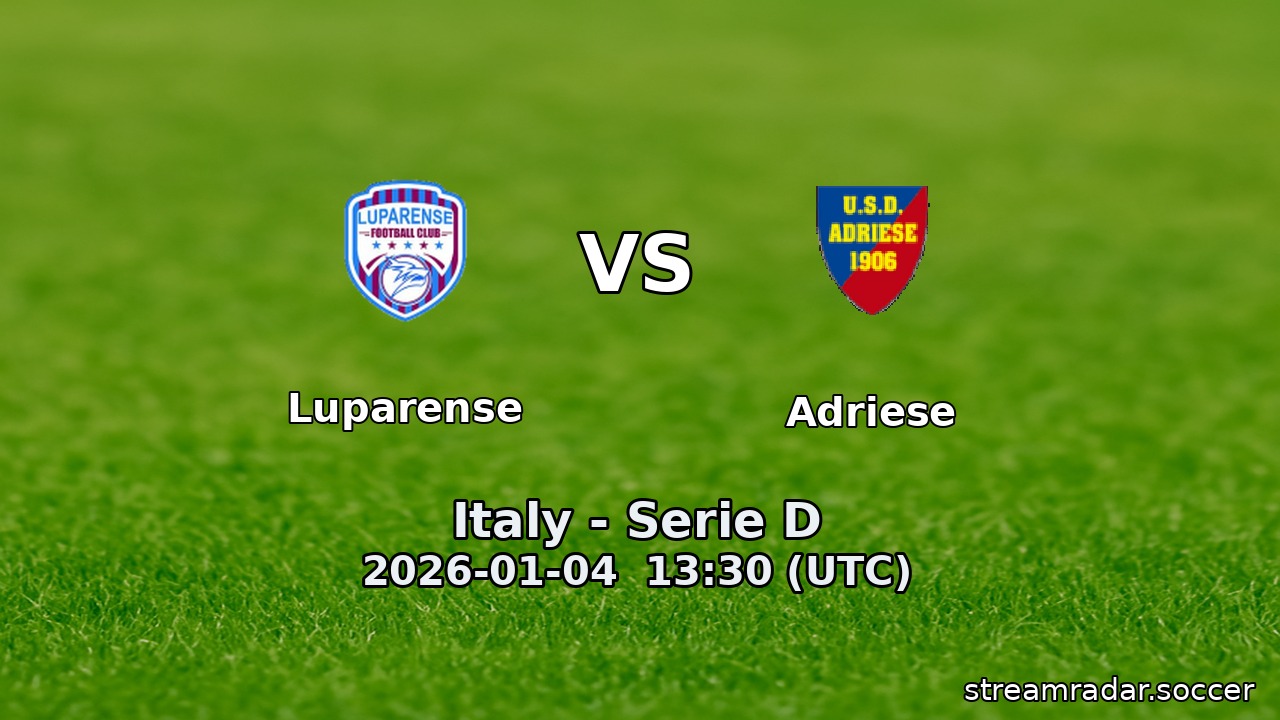 Luparense vs Adriese