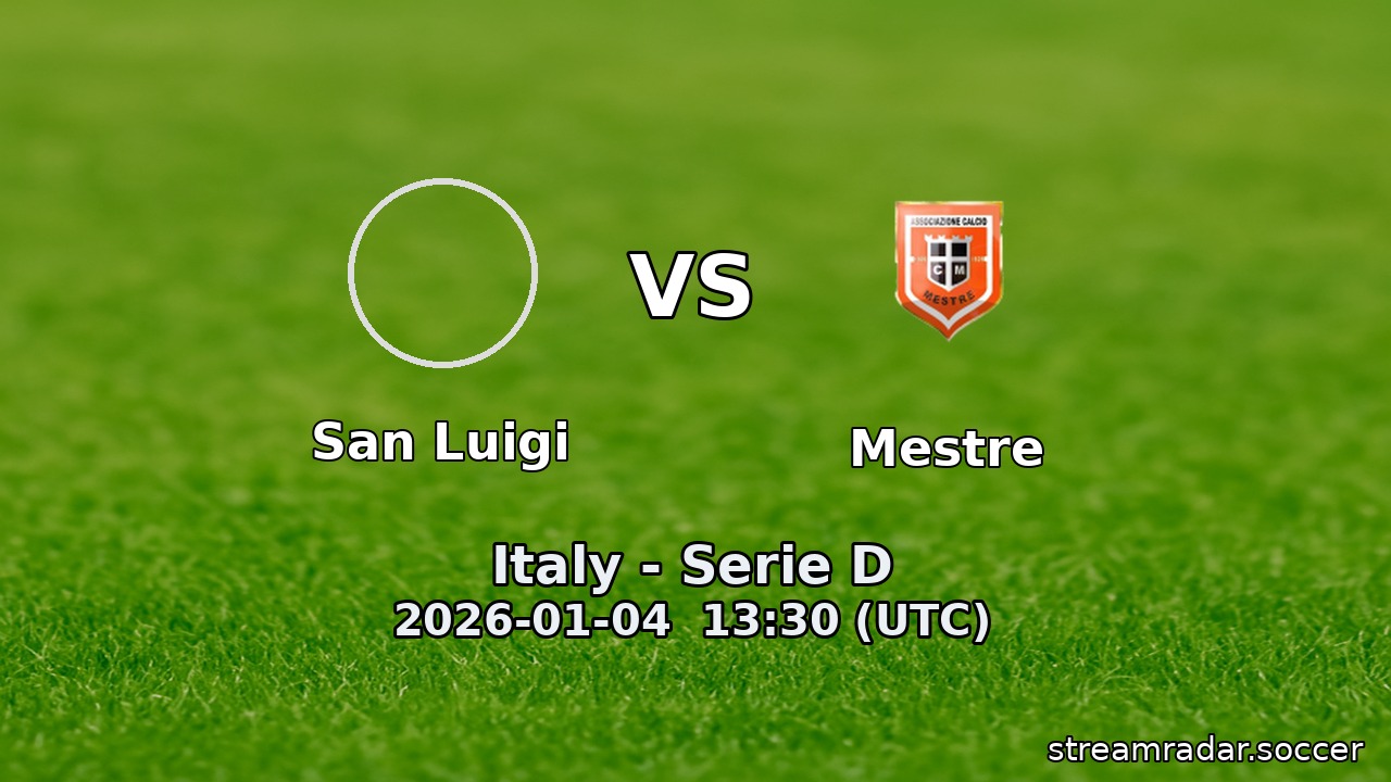 San Luigi vs Mestre