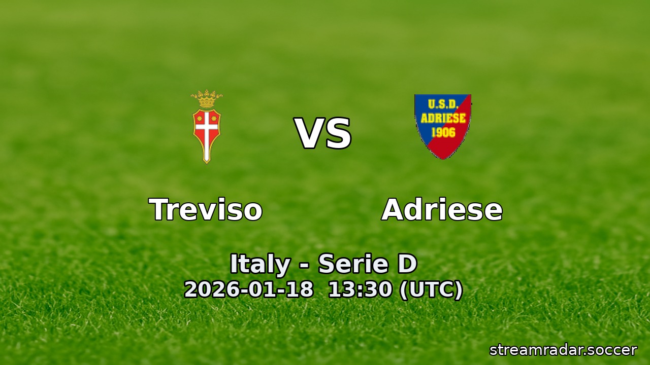 Treviso vs Adriese