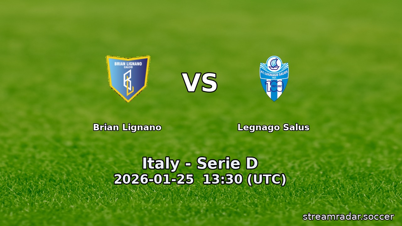 Brian Lignano vs Legnago Salus