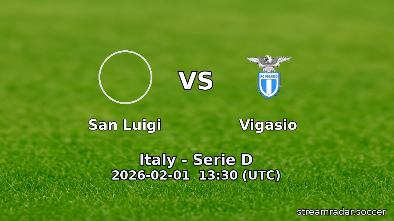San Luigi vs Vigasio