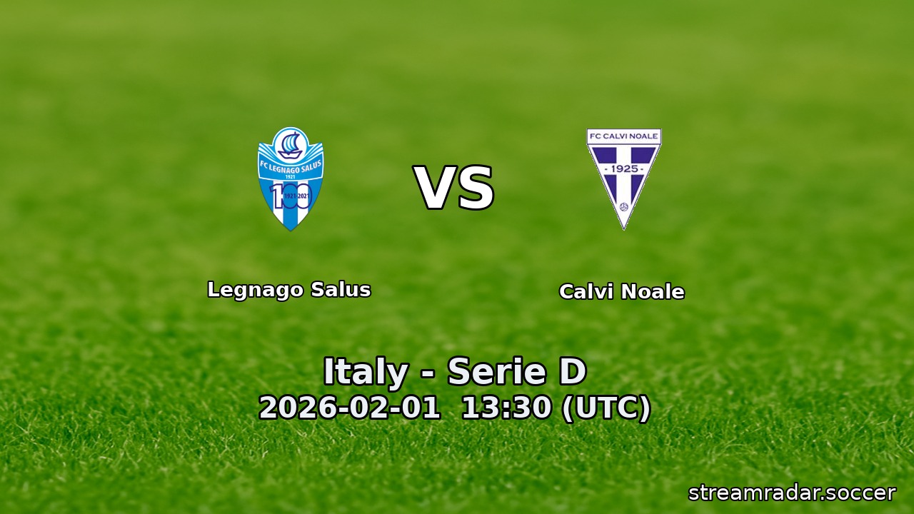 Legnago Salus vs Calvi Noale