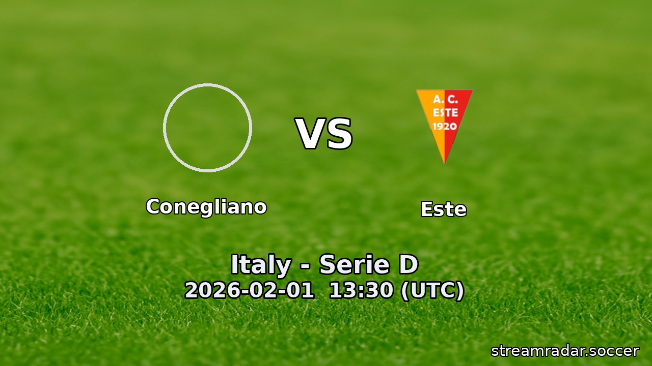 Conegliano vs Este