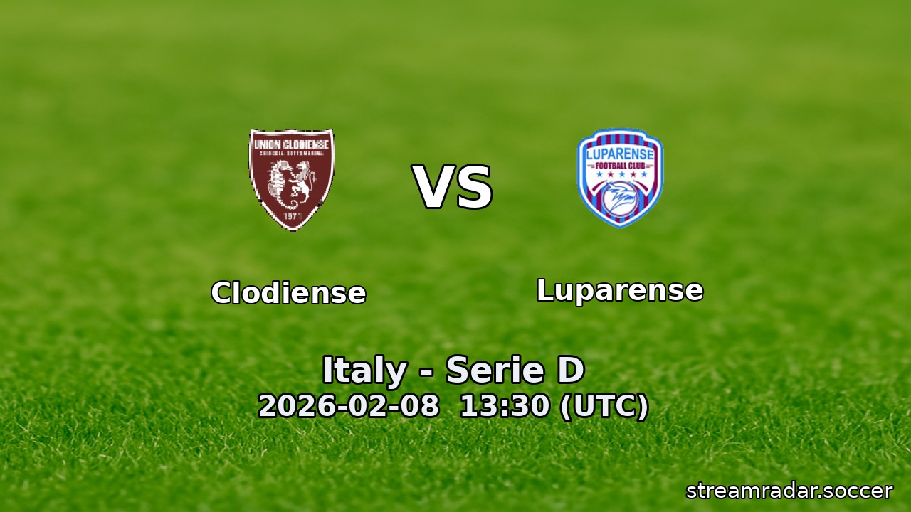 Clodiense vs Luparense