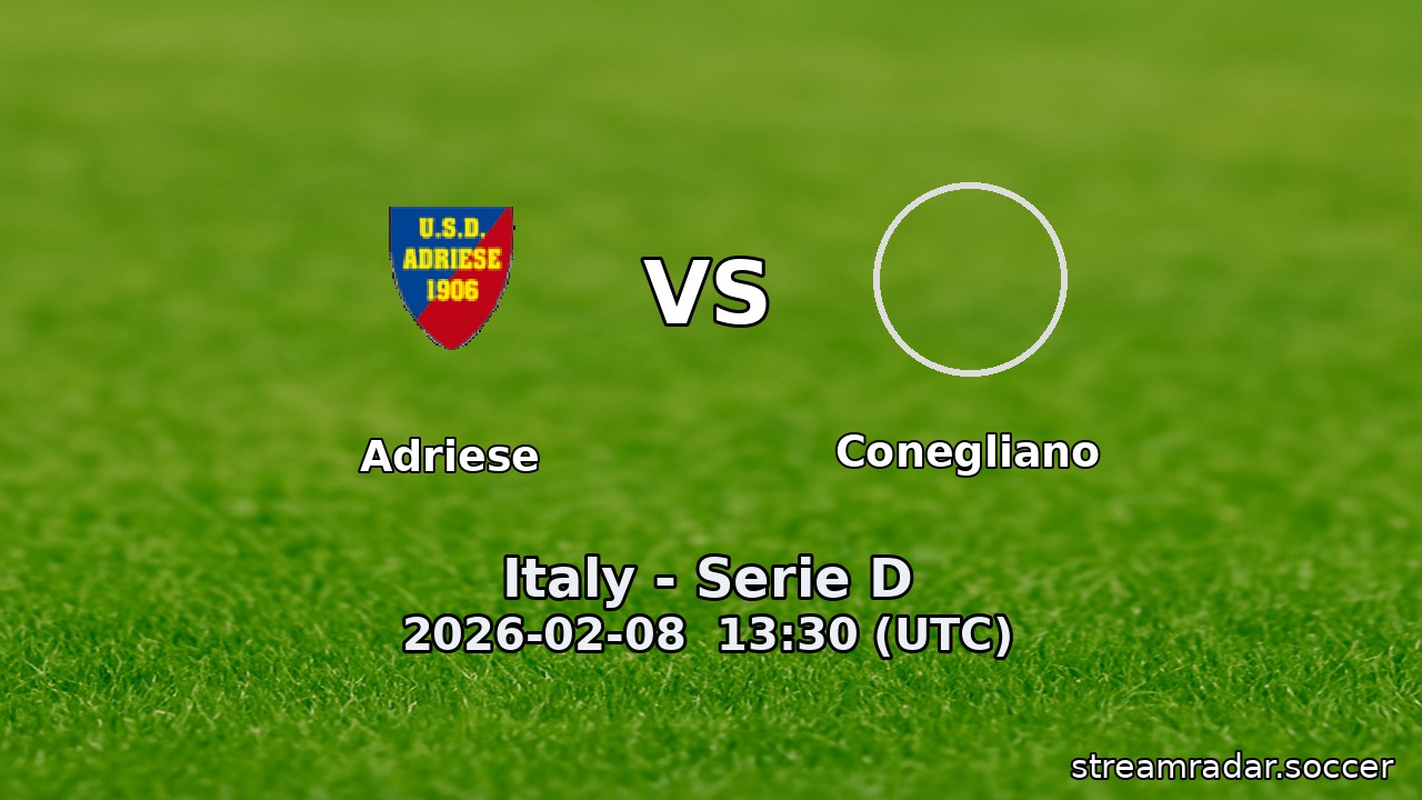 Adriese vs Conegliano