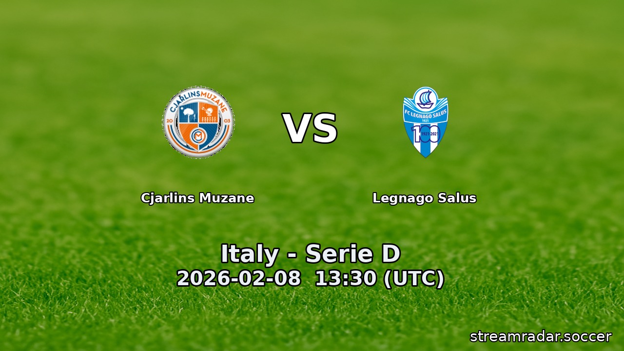 Cjarlins Muzane vs Legnago Salus