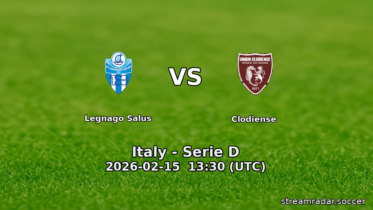 Legnago Salus vs Clodiense