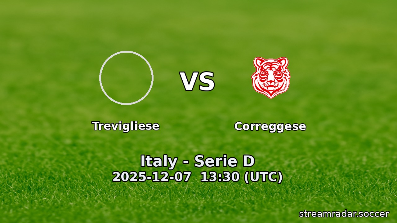 Trevigliese vs Correggese