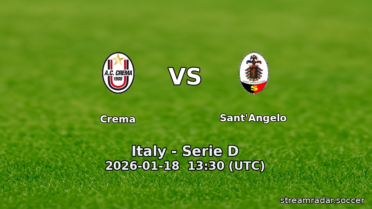 Crema vs Sant'Angelo
