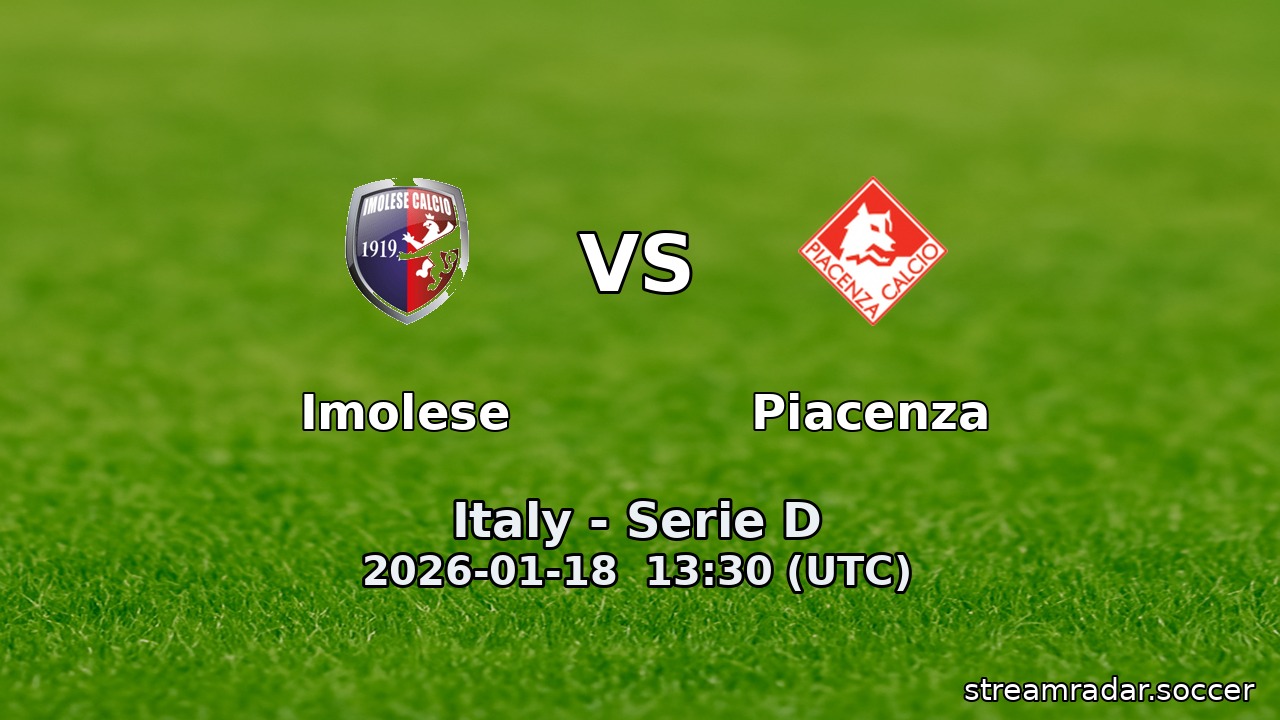 Imolese vs Piacenza