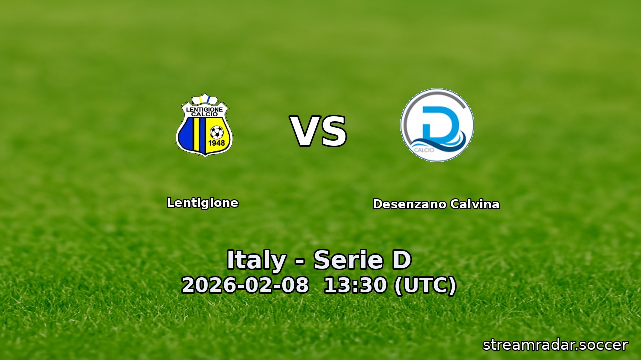 Lentigione vs Desenzano Calvina