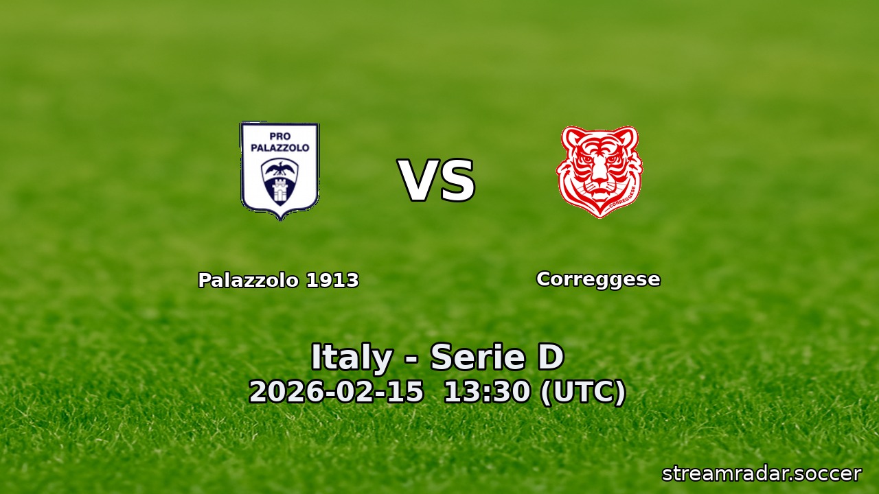 Palazzolo 1913 vs Correggese