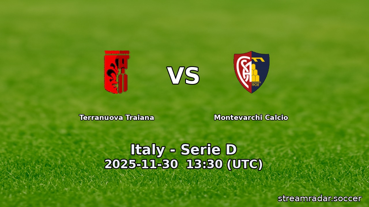 Terranuova Traiana vs Montevarchi Calcio