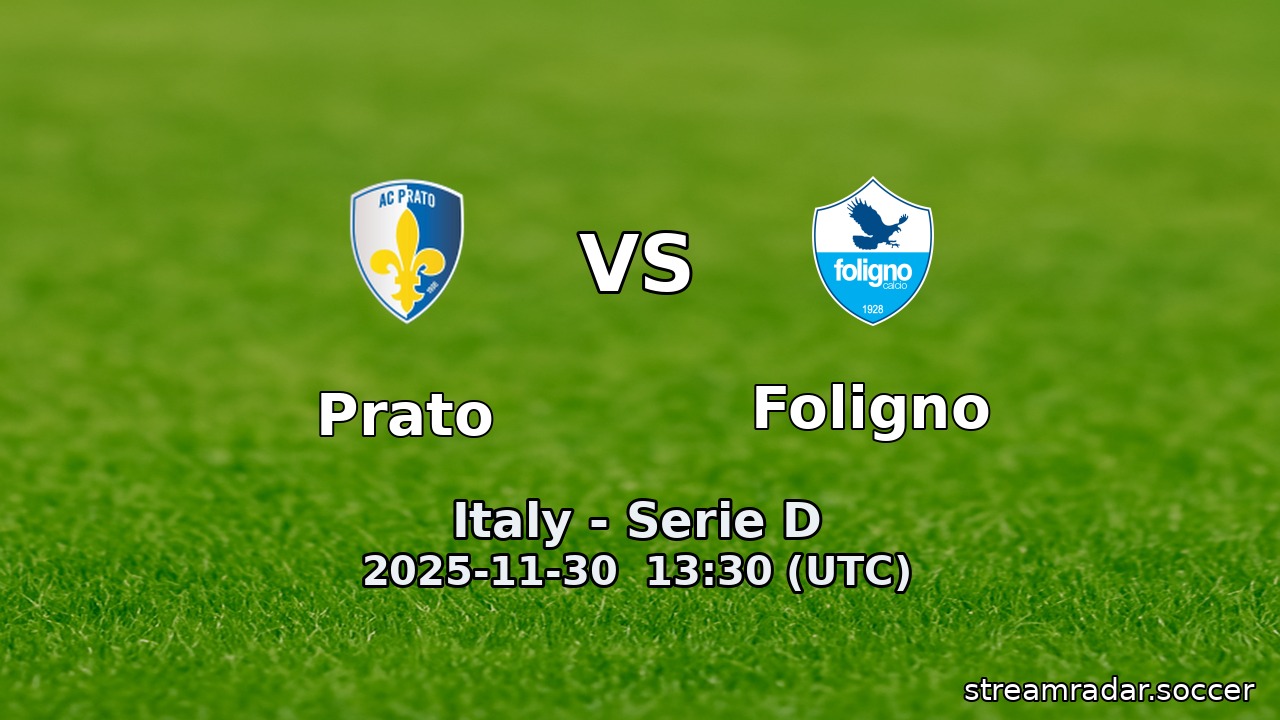 Prato vs Foligno