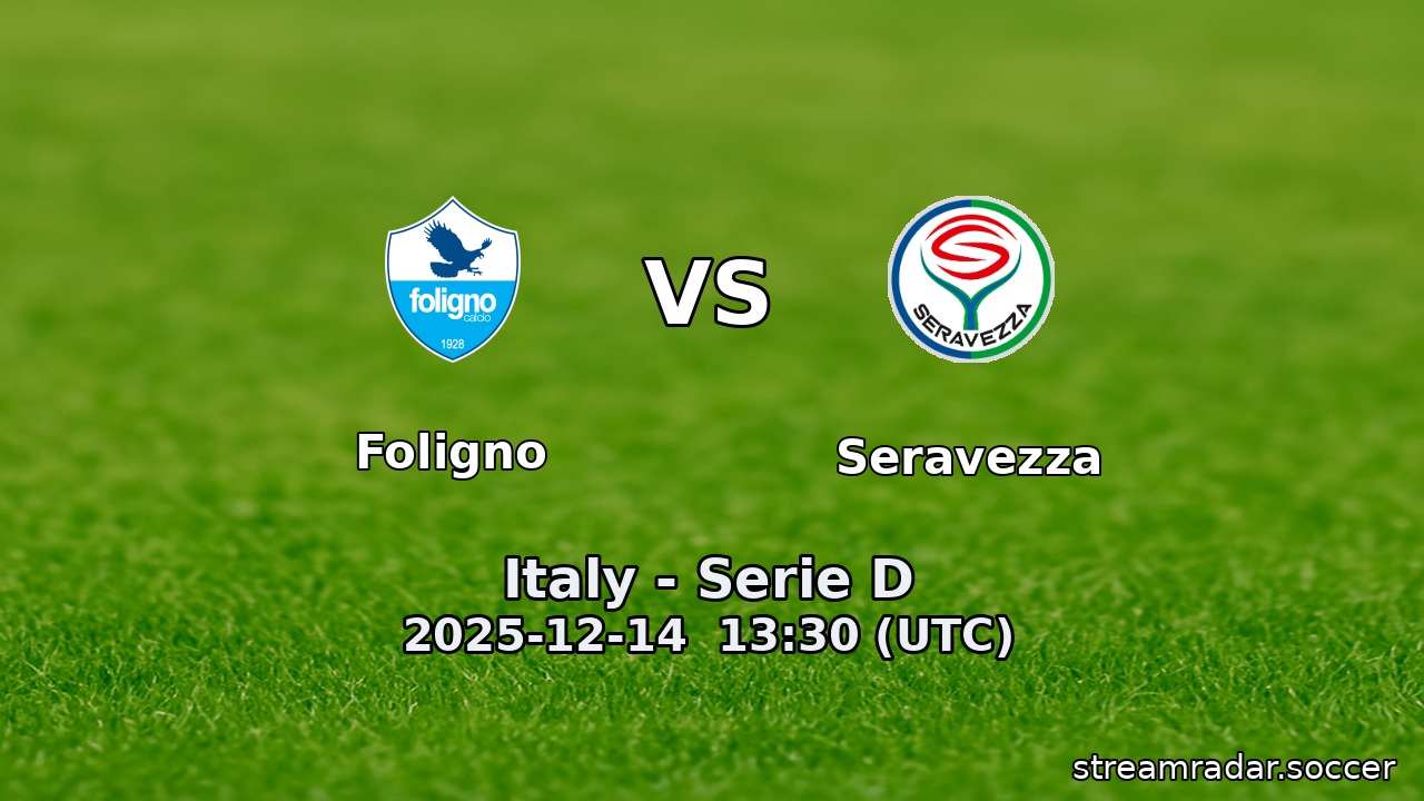 Foligno vs Seravezza