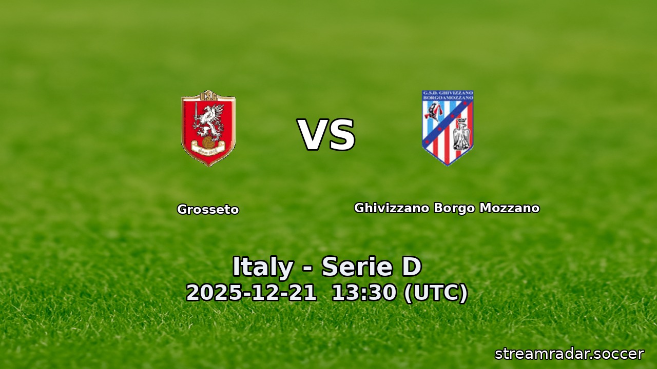 Grosseto vs Ghivizzano Borgo Mozzano