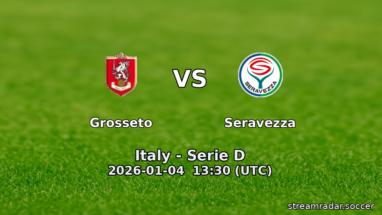 Grosseto vs Seravezza